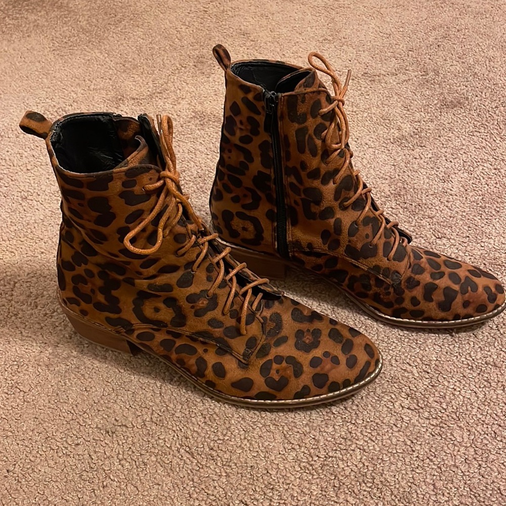 Roolee leopard boots